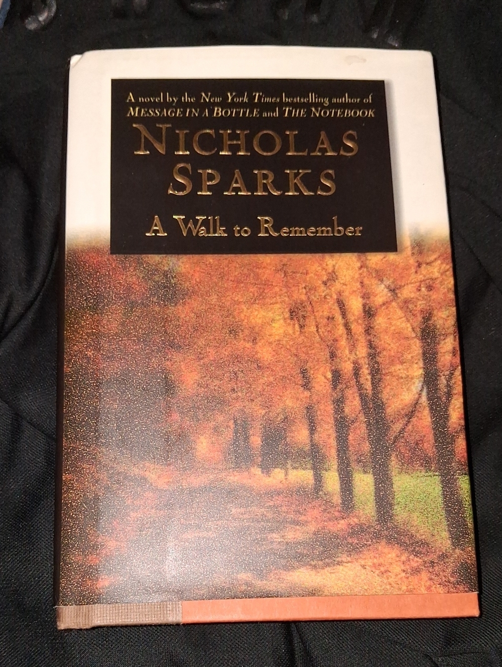A Walk to Remember Hardcover - Autumn Cover